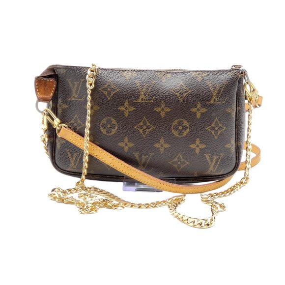 Louis Vuitton Handbags - Auth Louis Vuitton Monogram Pochette Shoulder Bag